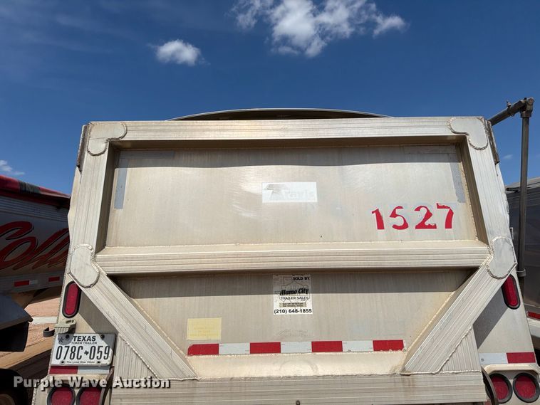 image for item FB8343 2017 Travis 39FT. S/97 end dump trailer
