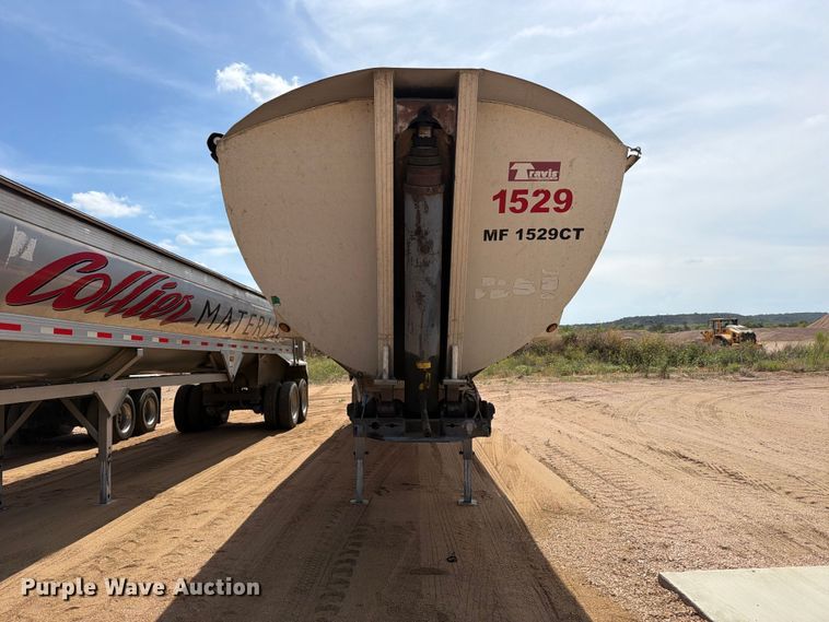 image for item FB8344 2017 Travis 39FT. S/97 end dump trailer