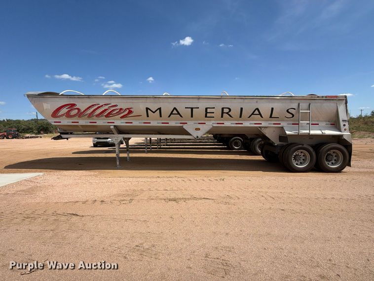 image for item FB8344 2017 Travis 39FT. S/97 end dump trailer