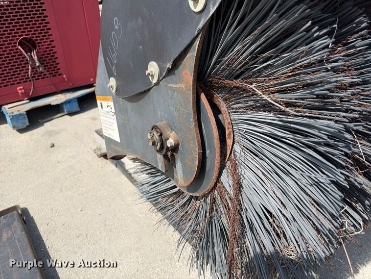 image for item FB8355 2014 Bobcat 68 angle broom skid steer broom