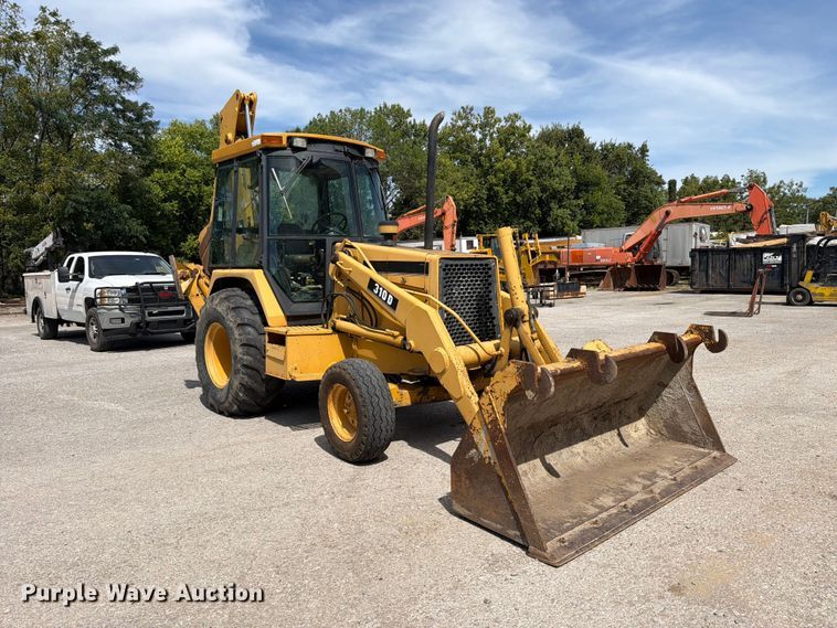 image for item FC3371 1996 John Deere 310D backhoe