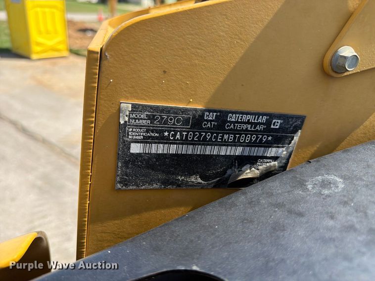 image for item FC3386 2009 Caterpillar 279C tracked skid steer loader
