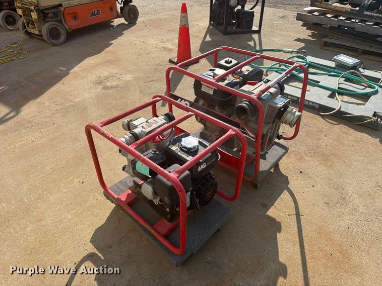 image for item FC3393 (2) Multiquip water pumps