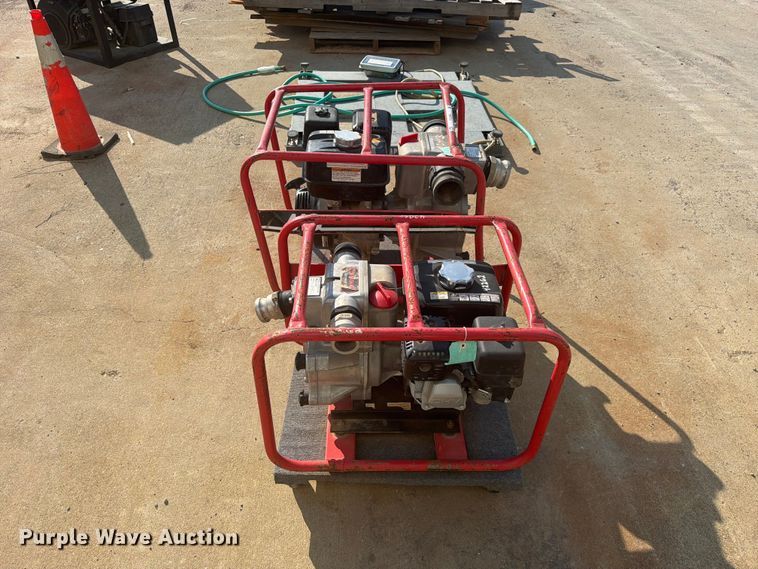 image for item FC3393 (2) Multiquip water pumps