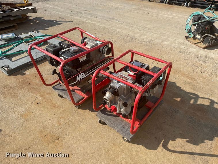 image for item FC3393 (2) Multiquip water pumps