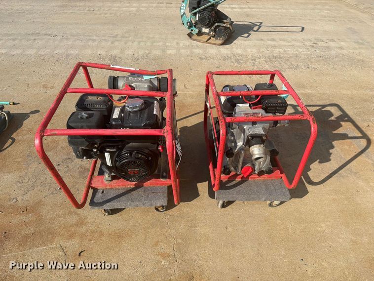 image for item FC3393 (2) Multiquip water pumps