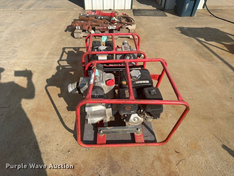 image for item FC3393 (2) Multiquip water pumps