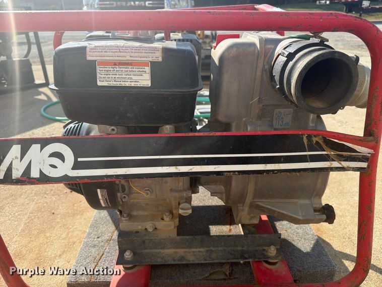 image for item FC3393 (2) Multiquip water pumps