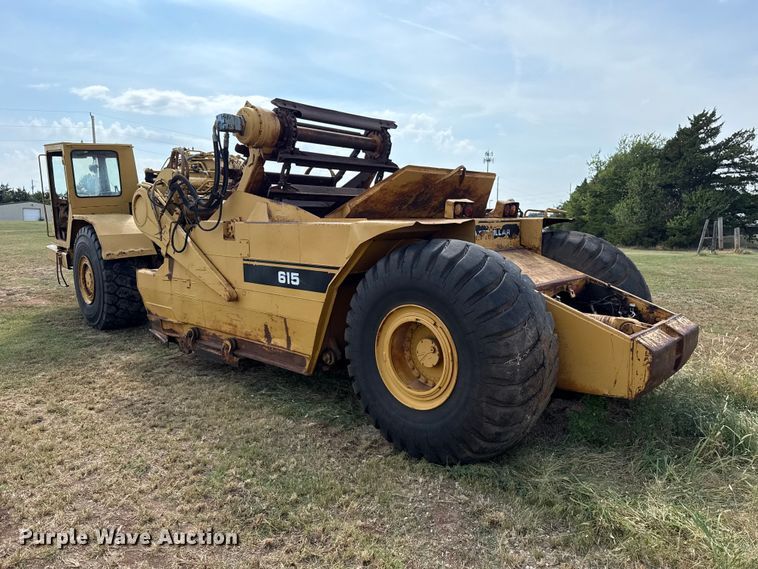 image for item FC4284 1984 Caterpillar 615 elevating scraper
