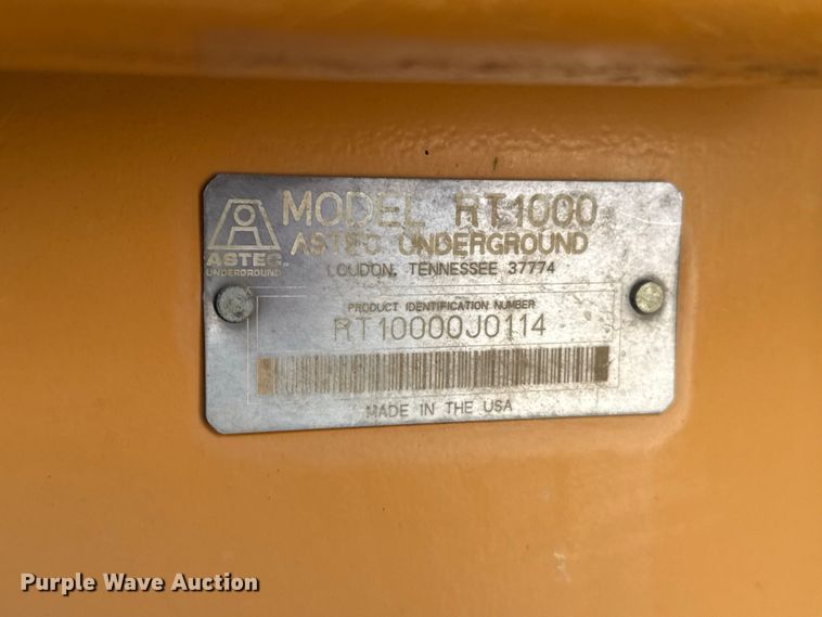 image for item FC4287 Astec RT1000 trencher