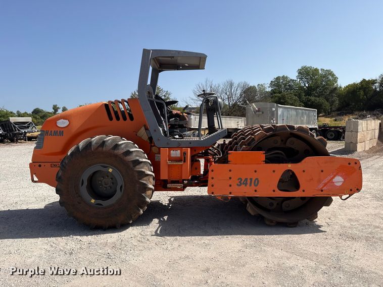 image for item FC4354 2012 Hamm 3410P single drum vibratory roller