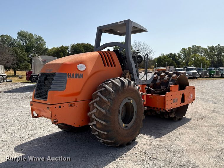 image for item FC4354 2012 Hamm 3410P single drum vibratory roller