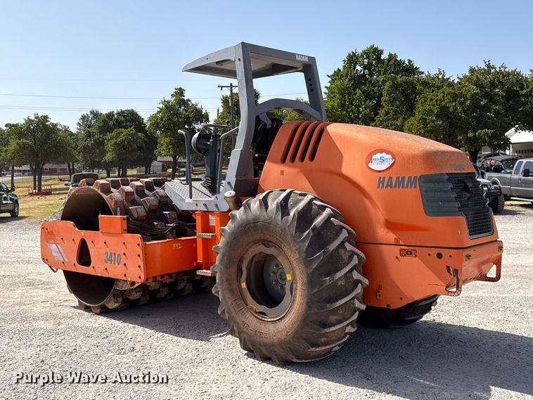 image for item FC4354 2012 Hamm 3410P single drum vibratory roller