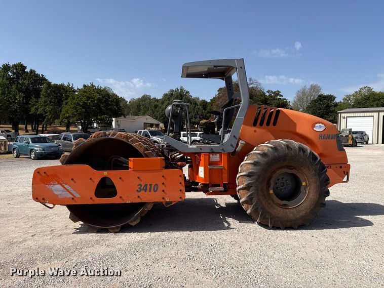 image for item FC4354 2012 Hamm 3410P single drum vibratory roller