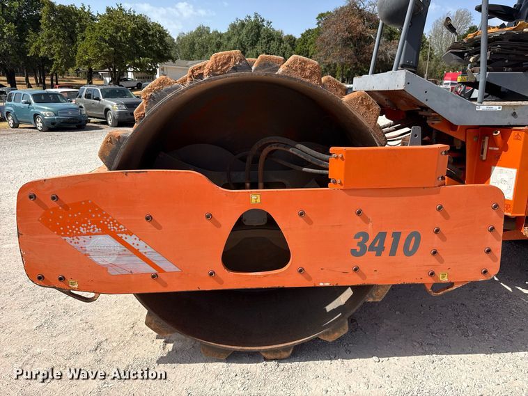 image for item FC4354 2012 Hamm 3410P single drum vibratory roller