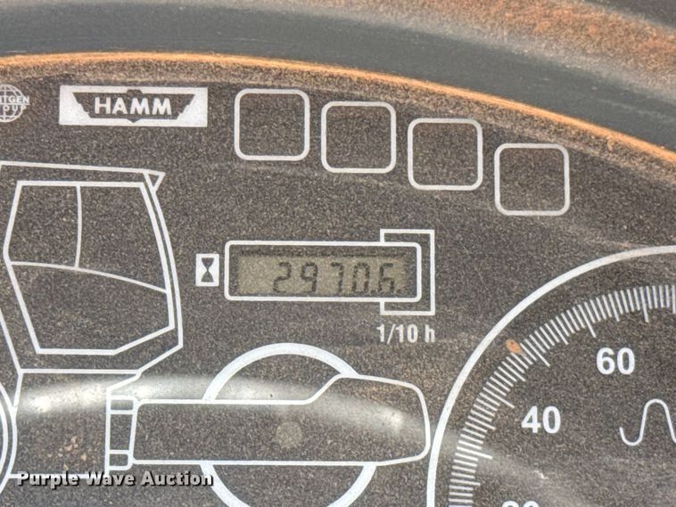 image for item FC4354 2012 Hamm 3410P single drum vibratory roller