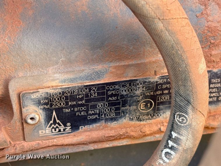 image for item FC4354 2012 Hamm 3410P single drum vibratory roller