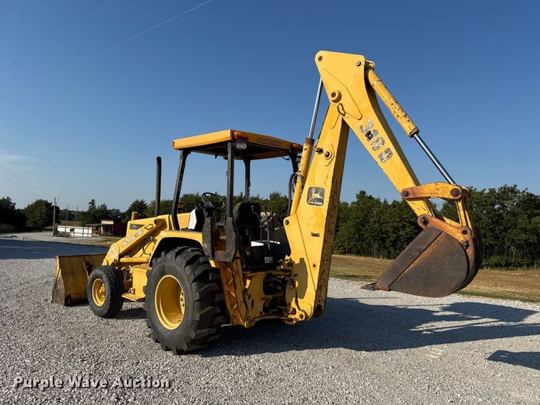 image for item FC4362 1994 John Deere 310D backhoe