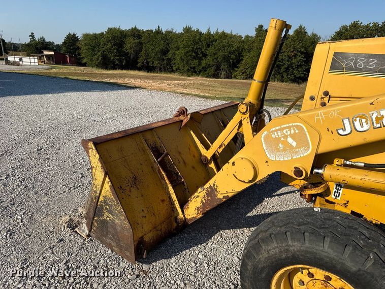 image for item FC4362 1994 John Deere 310D backhoe