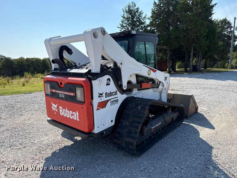image for item FC4364 2018 Bobcat T870 tracked skid steer loader