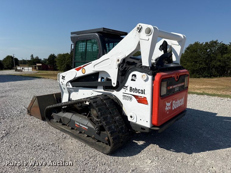image for item FC4364 2018 Bobcat T870 tracked skid steer loader