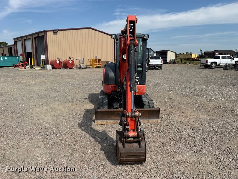 image for item FC4396 2020 Kubota U35-4 mini excavator