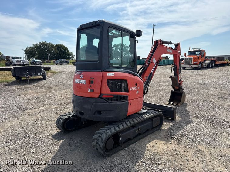 image for item FC4396 2020 Kubota U35-4 mini excavator