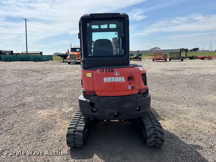 image for item FC4396 2020 Kubota U35-4 mini excavator