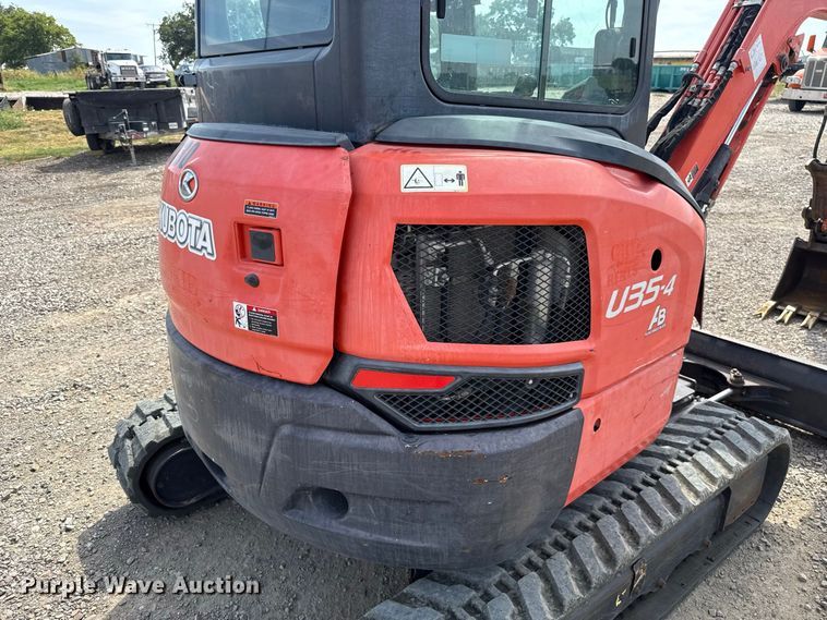image for item FC4396 2020 Kubota U35-4 mini excavator