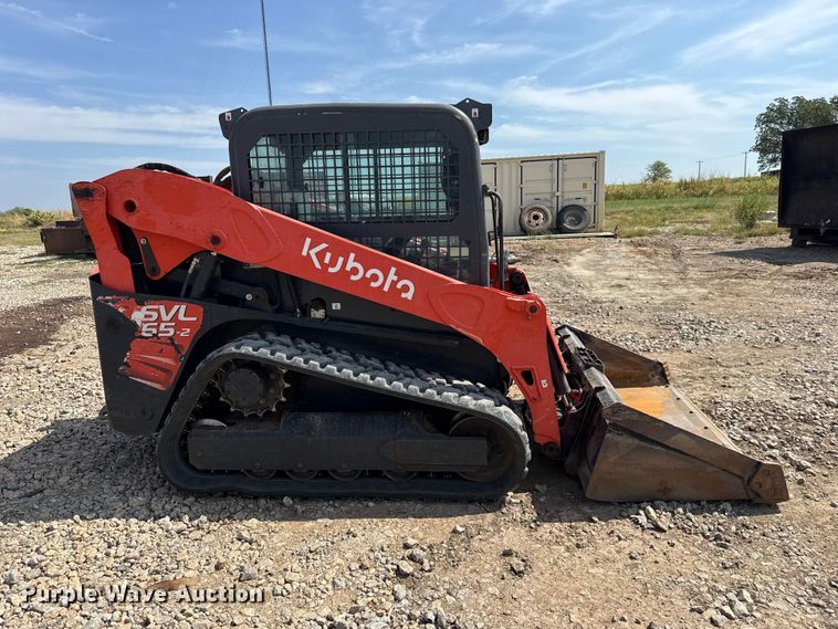 image for item FC4412 2021 Kubota SVL65-2 tracked skid steer loader