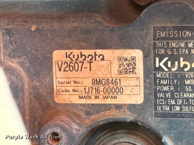 image for item FC4412 2021 Kubota SVL65-2 tracked skid steer loader
