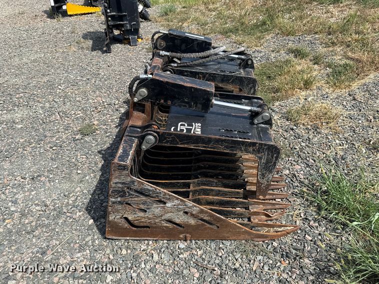 image for item FC4413 Land Pride SGR1578 skid steer grapple bucket