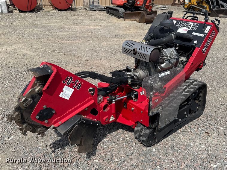 2021 Barreto 30-SG stump grinder