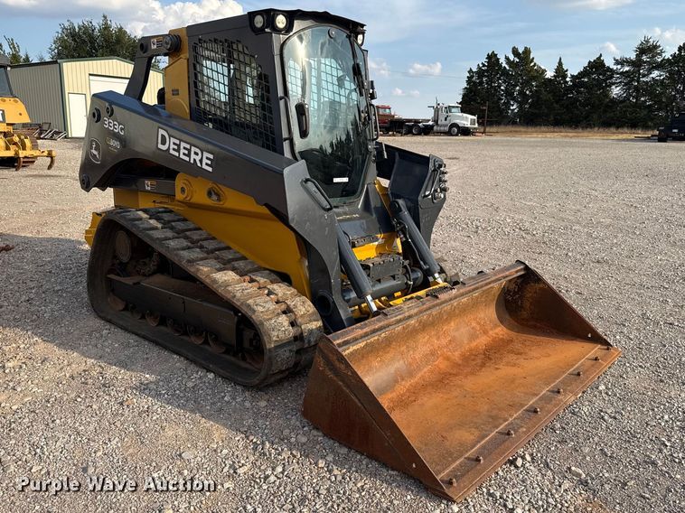 image for item FC4440 2017 John Deere 333G tracked skid steer loader