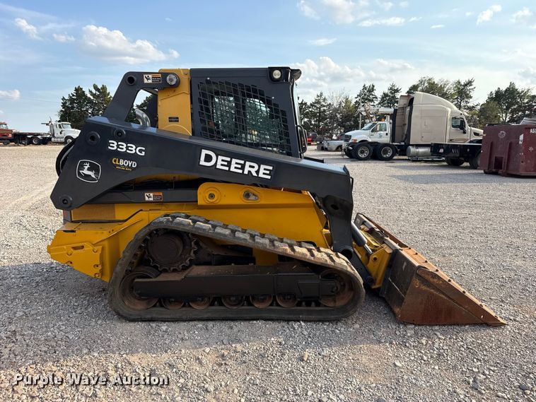 image for item FC4440 2017 John Deere 333G tracked skid steer loader