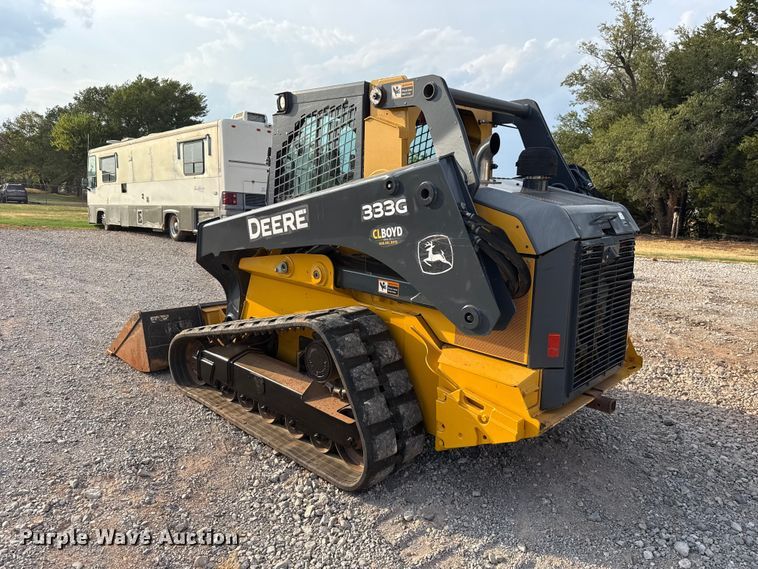 image for item FC4440 2017 John Deere 333G tracked skid steer loader
