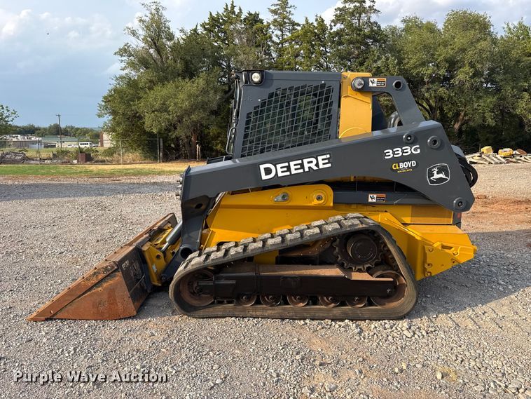 image for item FC4440 2017 John Deere 333G tracked skid steer loader