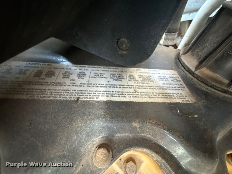 image for item FC4444 2001 Ford F750 Super Duty digger derrick truck