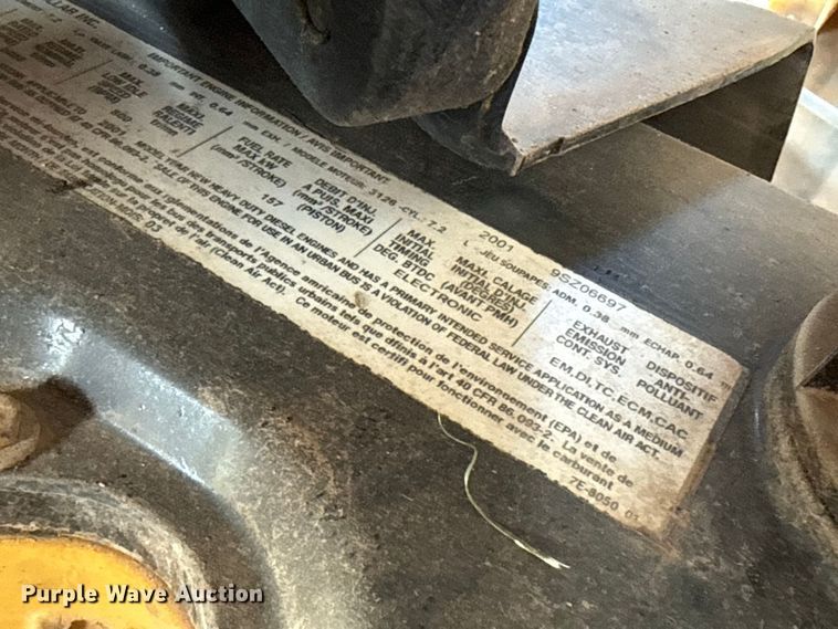 image for item FC4444 2001 Ford F750 Super Duty digger derrick truck