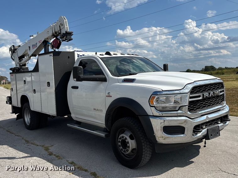 image for item FG0681 2022 RAM 5500 utility / service truck