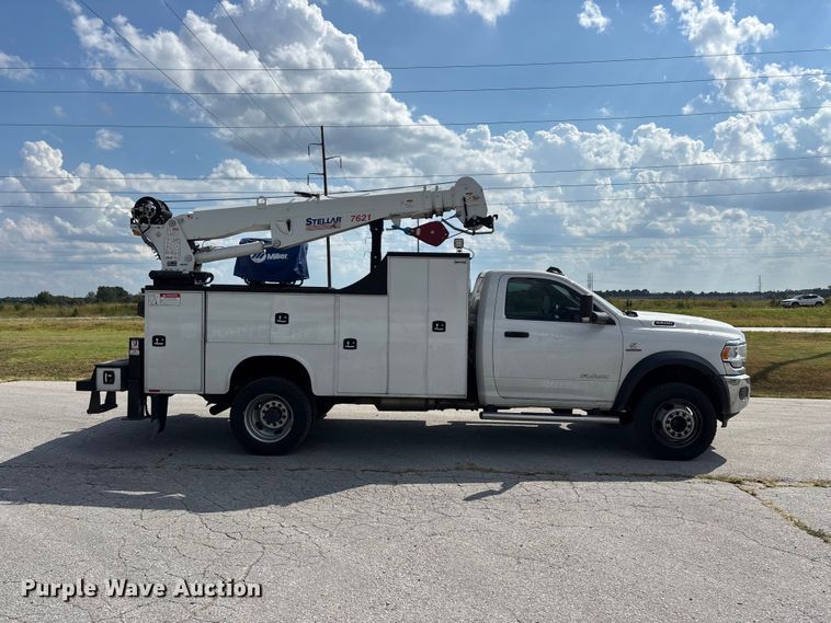 image for item FG0681 2022 RAM 5500 utility / service truck