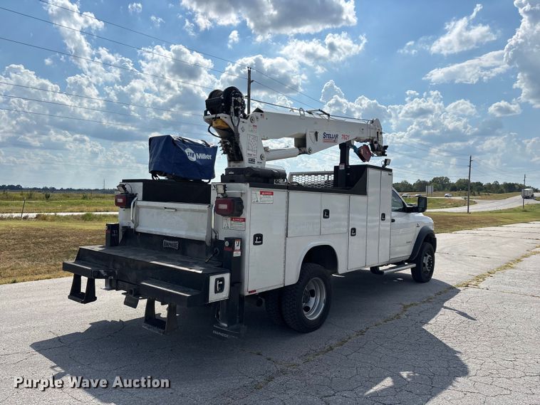 image for item FG0681 2022 RAM 5500 utility / service truck