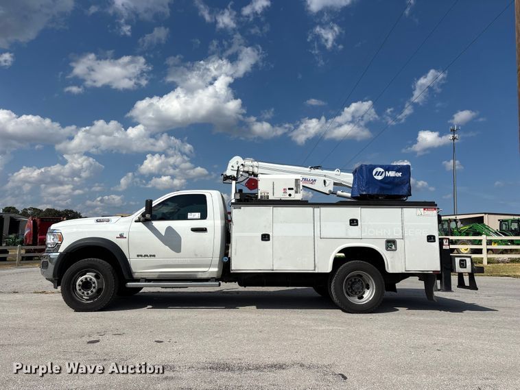 image for item FG0681 2022 RAM 5500 utility / service truck