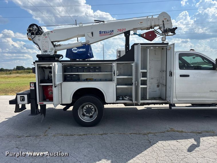 image for item FG0681 2022 RAM 5500 utility / service truck
