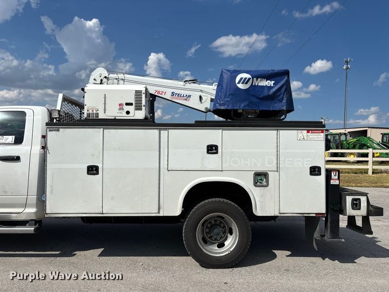image for item FG0681 2022 RAM 5500 utility / service truck