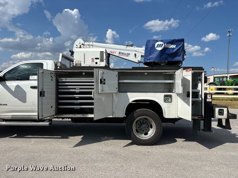 image for item FG0681 2022 RAM 5500 utility / service truck