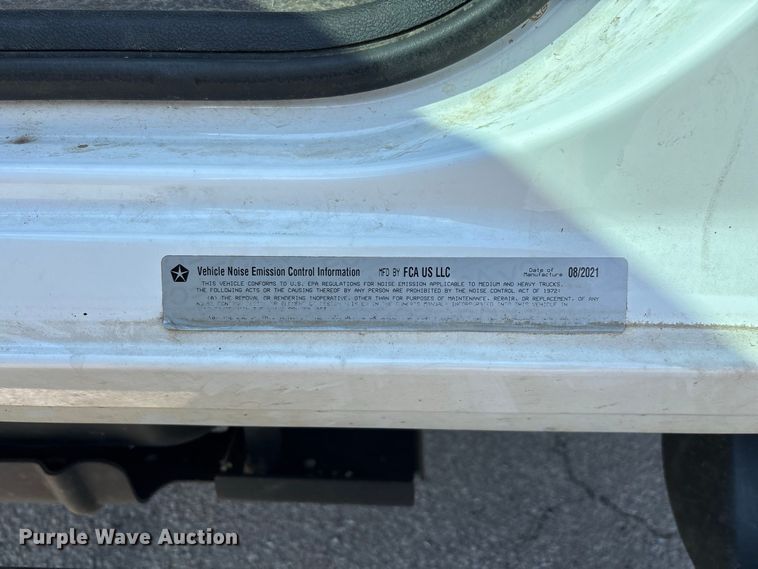 image for item FG0681 2022 RAM 5500 utility / service truck