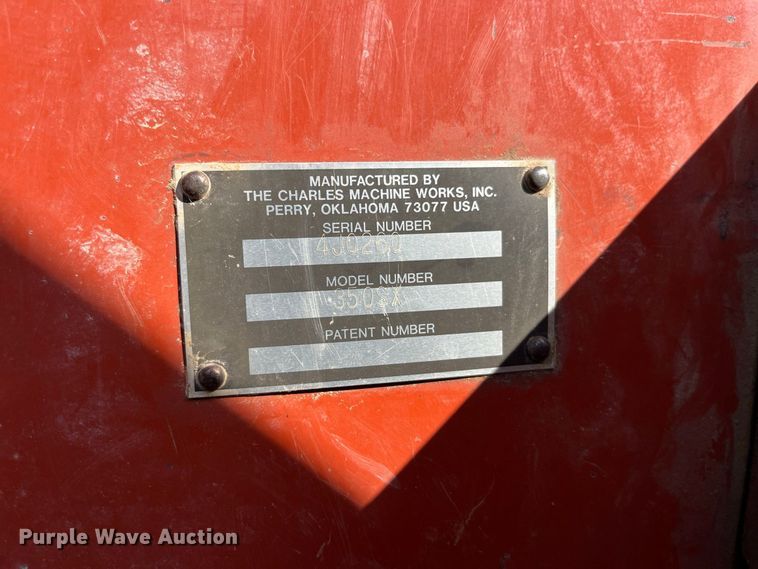 image for item FG0688 1992 Ditch Witch 350SX cable plow