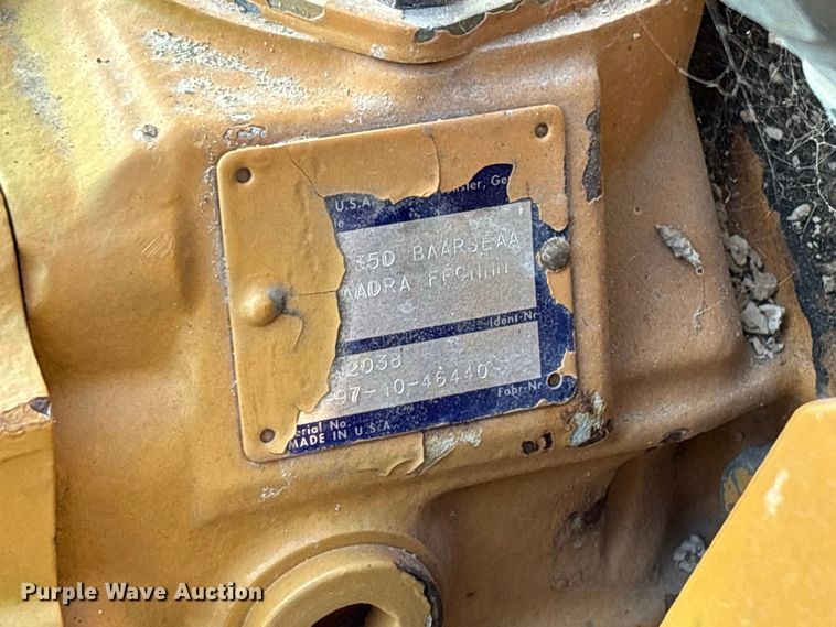 image for item FG0689 1997 Case 360 trencher