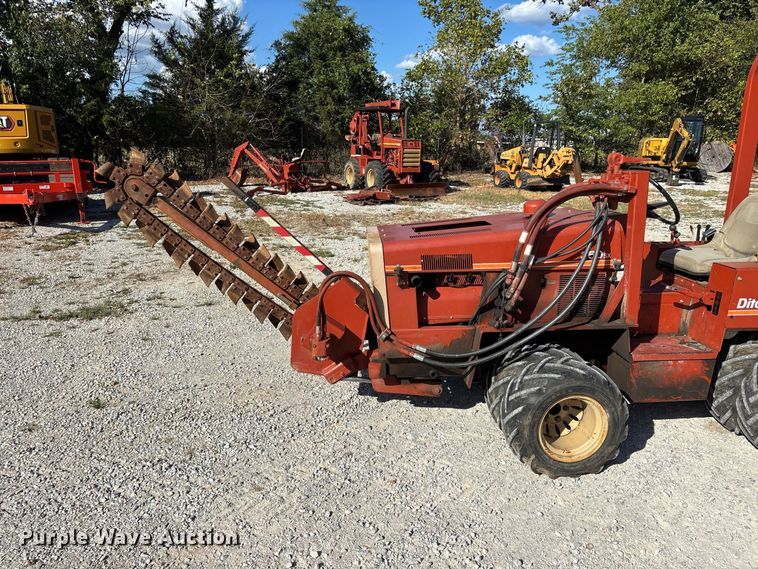 image for item FG0690 1985 Ditch Witch 350SX cable plow